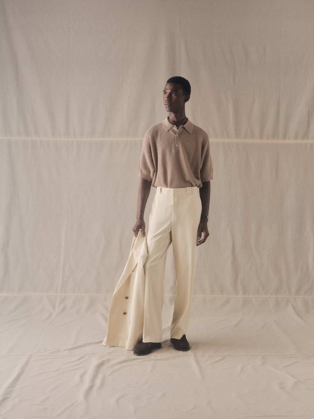 Straight trousers