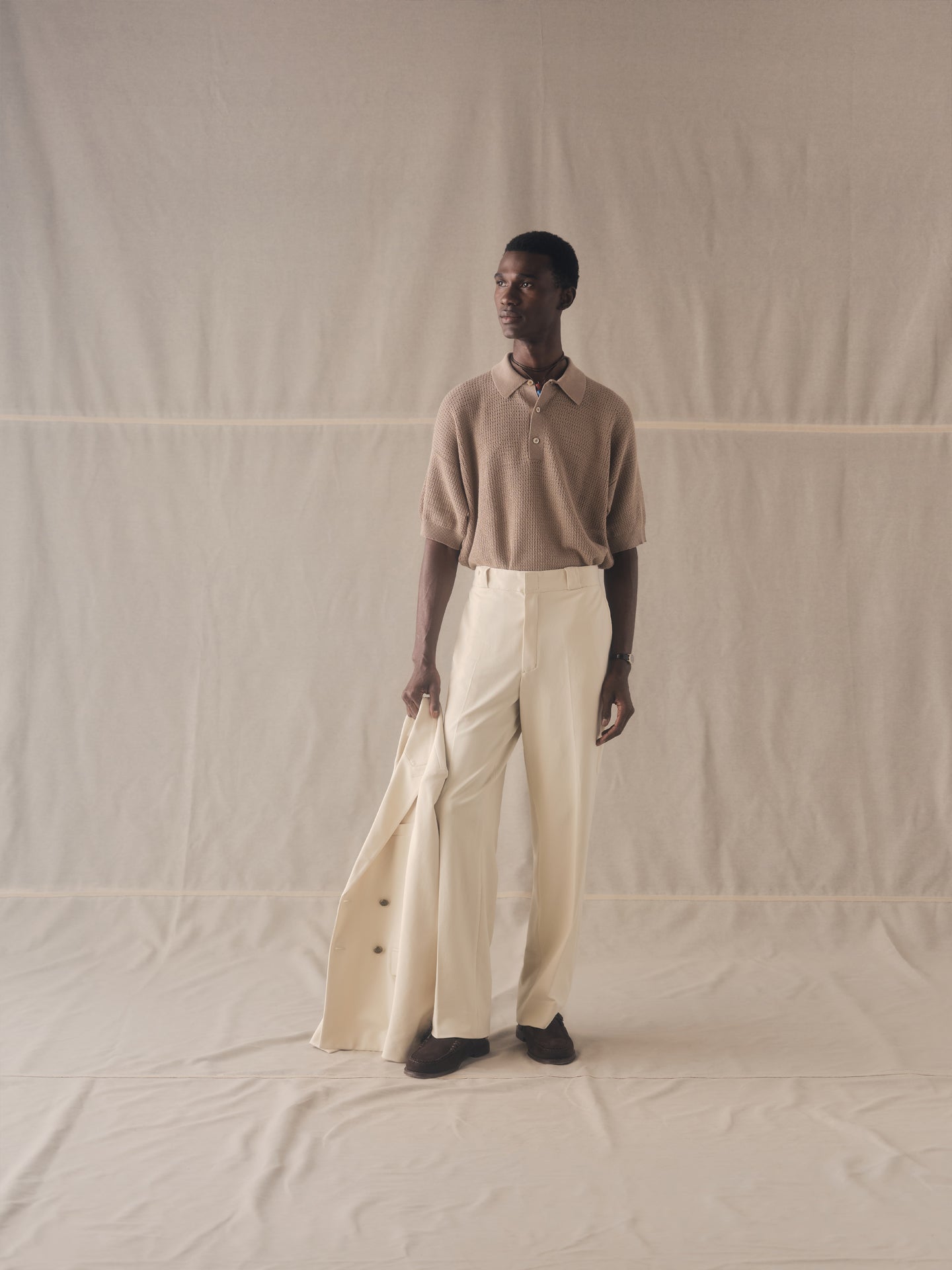 Straight trousers