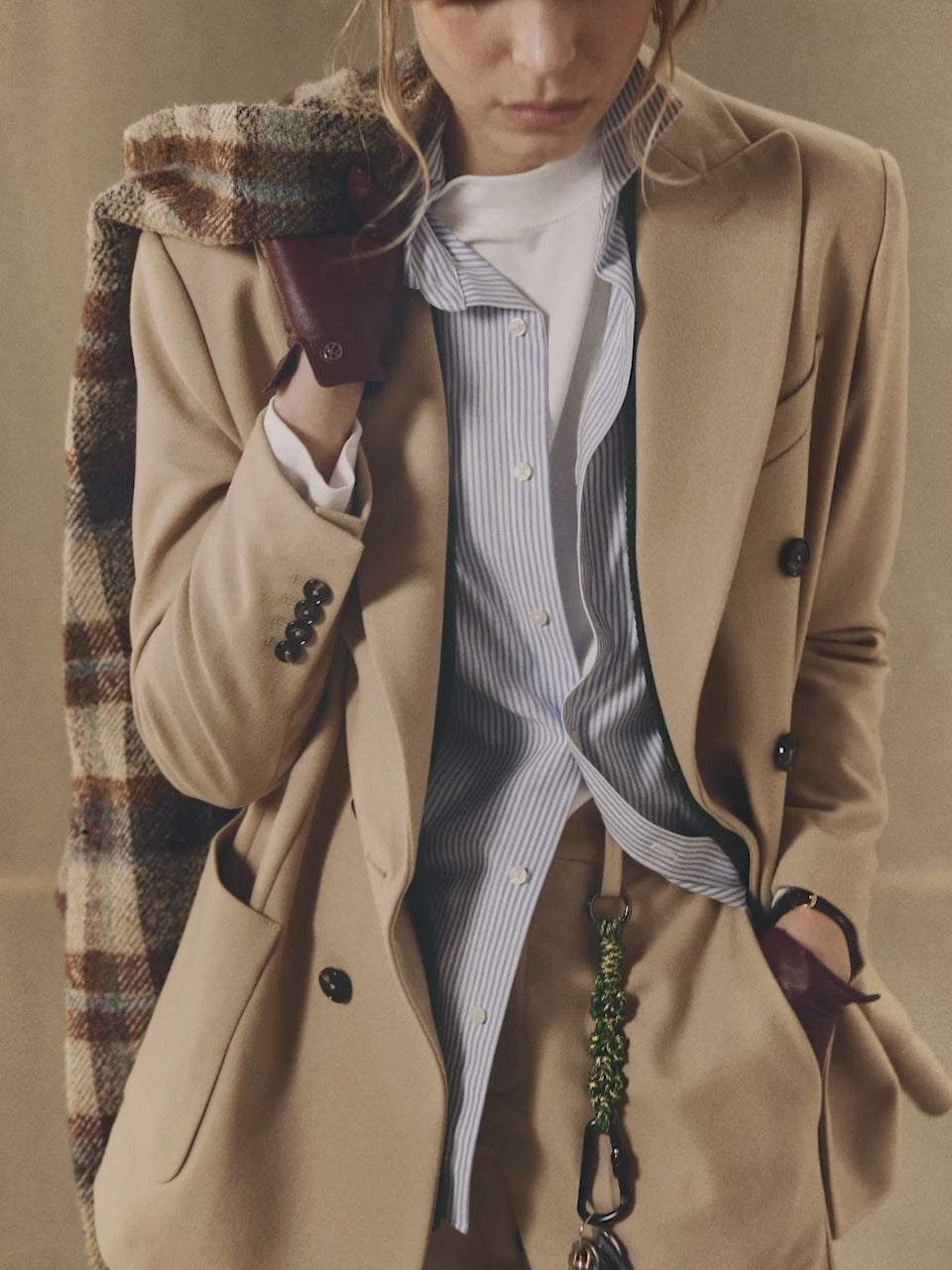 Masculine jacket Monocrome