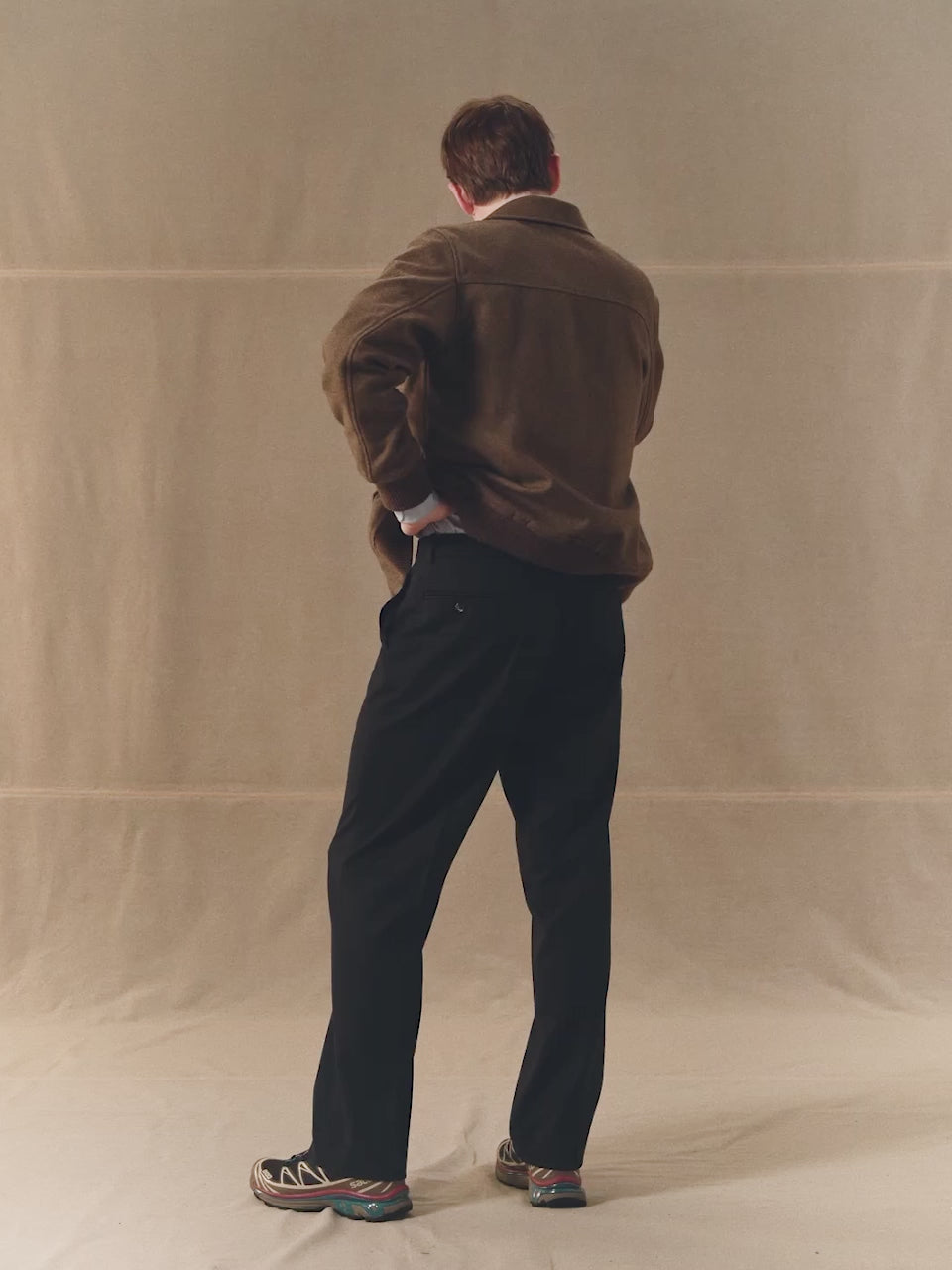 Monocrome blouson