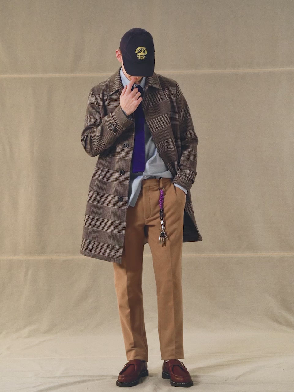 Overcheck coat