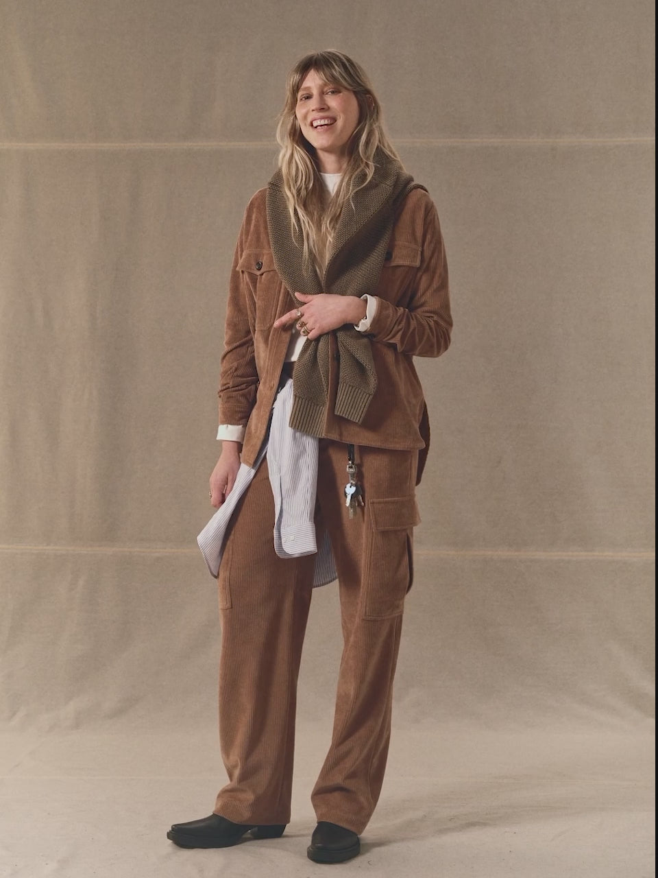 Corduroy shirt