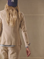 Giacca slim fit velour