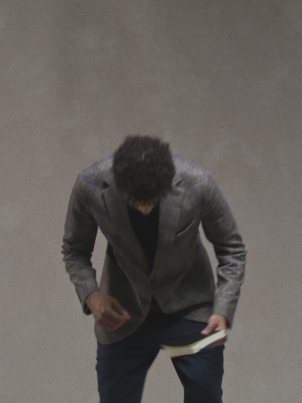 Windowpane jacket