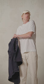 Giacca trucker indigo