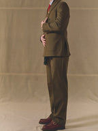 Monocrome double-breasted jacket