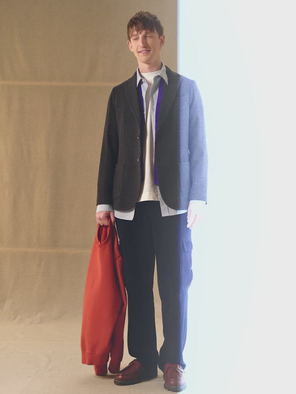 Wool Check jacket