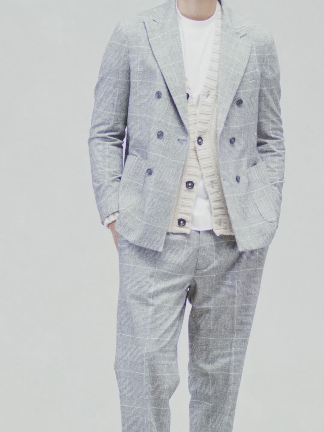 Prince of Wales double breasted jacket
