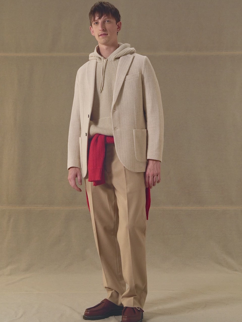 Giacca Herringbone
