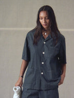 Striped Chambray Shirt