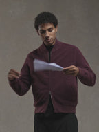 Zip bomber jacket