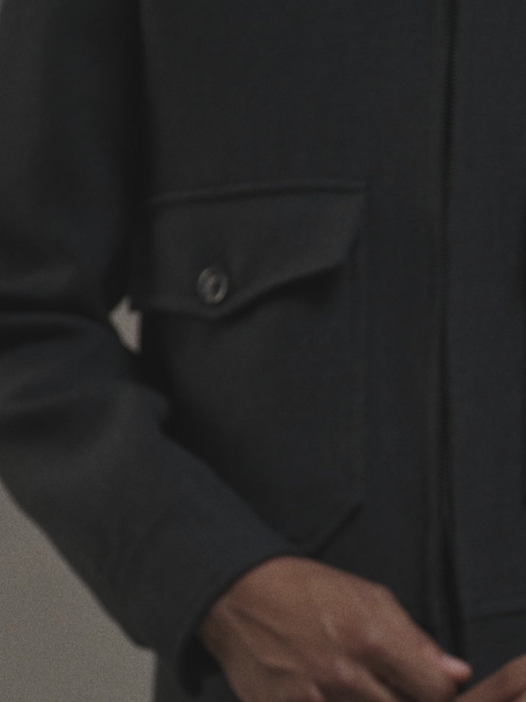 Double pockets blouson