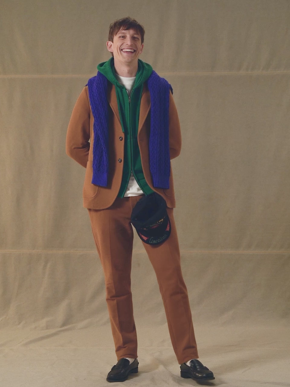 Cachemire touch basic jacket