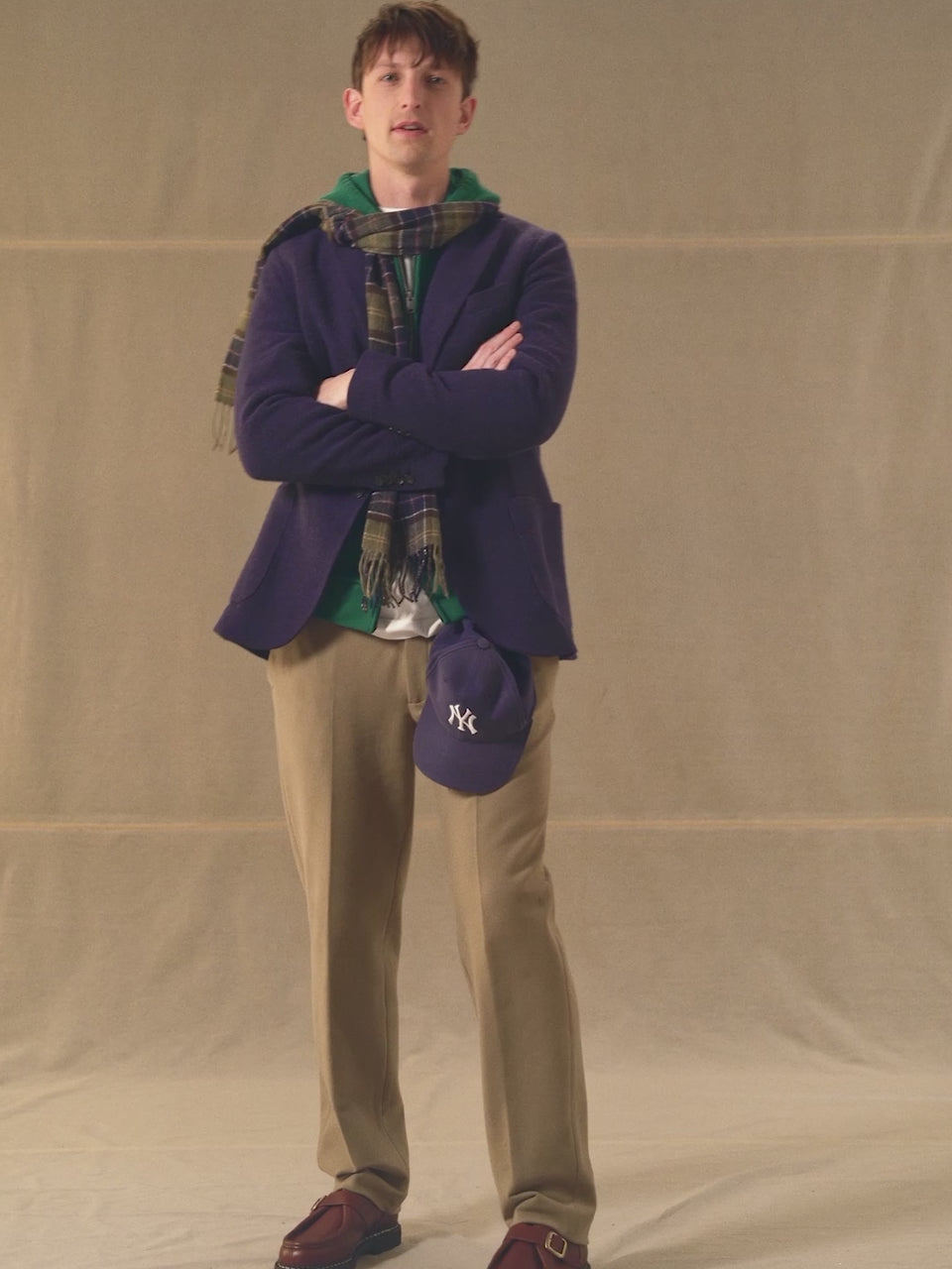 Diagonal jacket