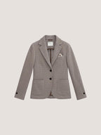 Giacca slim fit nido d'ape